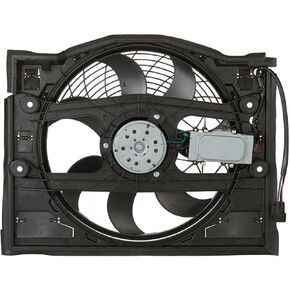 مجموعة مروحة المكثف لسيارات BMW لـ 325Ci 2.5L 2001-2006 لـ 325i 2.5L 2001-2006 لـ 325xi 2.5L 2001-2005 لـ 330Ci 3.0L 2001-2006 لـ 330i 3.0L 2001-2006 لـ 330xi 3.0L 2001-2005 in Kuwait