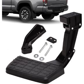 PT392-35100 Retractable Truck Bed Step Fit for 2012-2023 Toyota Tacoma Rear Bumper Tailgate Step Heavy Duty Aluminum Bed Step Replace PT392-35100 in Kuwait