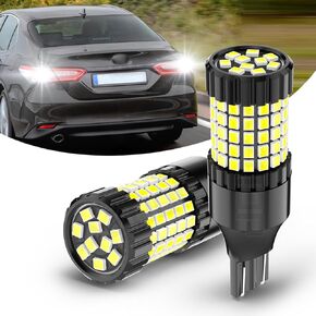 921 LED عكس احتياطية مصابيح كهربائية صالح لتويوتا كامري 2000-2005 2006 2007 2008 2009 2010 2011 2012 2013 2014 2015 2016 2017 2018 2019 2020 2021 2022 2023 2024، سطوع 500% 6000K أبيض، قطعتان in Kuwait