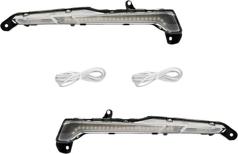 SAUTVS LED Front Marker Lights for Can-Am Outlander 1000R MAX 2025 2026, LED Signature Marker DRL Turn Signal Light Front Fascia Bumper Accent Auxiliary Lamp Accessories, Replace #710009356, 710009355 in Kuwait