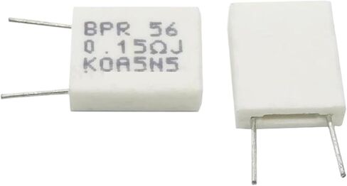 10PCS BPR56 5W 0.001 0.1 0.15 0.22 0.25 0.33 0.5 Ohm Non-Inductive Ceramic Cement Resistor 0.1R 0.15R 0.22R 0.25R 0.33R 0.5R(0.1 ohm) in Kuwait