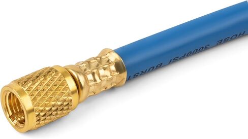 34722 Replacement 9' Long Red and Blue R-134a Enviro-Guard Hose Set for 34788, 34288, and 34134Z RRR Machines in Kuwait