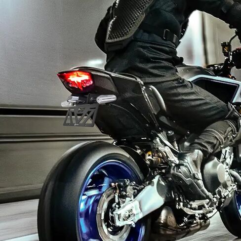 INKUDIR 2026 MT09 مزيل الحاجز YZF R9 MT09 SP الذيل مرتب يناسب مع OEM وما بعد البيع إشارات بدوره OEM لوحة ترخيص ضوء MT-09 لوحة ترخيص قوس جبل حامل MT-09 الذيل مرتب 2024 2025 2026 in Kuwait