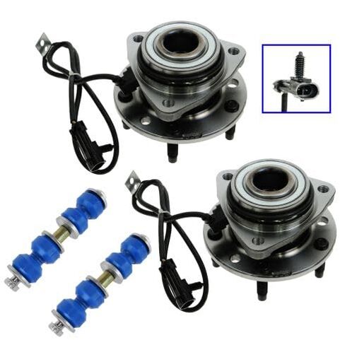 Replacement Front 4 Piece Suspension and Drivetrain Kit fits Chevrolet S10 Pickup 1997-2004 4 Wheel Drive in Kuwait