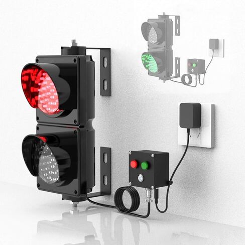 Style Traffic Lamp, Red/Green LED Loading Dock Traffic Lights,Plug & Play,IP54 Waterproof Indicator in Kuwait
