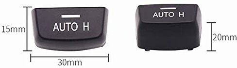 for BMW F Chassis Replacement Parking Button(Long-feet), Electronic Parking Switch Brake P and AUTO H Button Cover for F01 F02 F07 F10 F12 F15 F16 F25 F26 in Kuwait