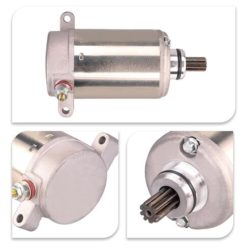 Starter Motor Compatible with Yamaha YFM400 Big Bear IRS 4x4 2007-12, YFM400 Big Bear 4x4 2000-06 FU-81800-00 5FU-81800-00 4KB-81890-00-00 4KB-81800-00-00 4KB-81800-00 228000-8910 228000-4140 in Kuwait