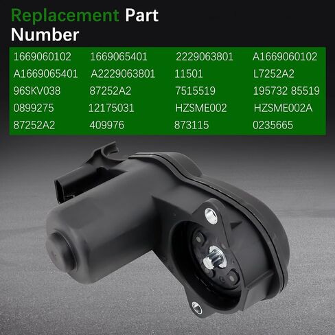 1669065401 مجموعة مشغل فرامل الانتظار مع حلقة إغلاق لولبية تناسب مرسيدس بنز W166 X166 GL GLE GLS ML 63 250 350 400 450 550 خلفي يسار/يمين مشغل فرامل الطوارئ #1669060102 in Kuwait