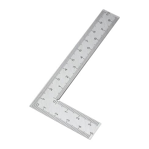 1 Pcs L Shaped Ruler Carpenters Square Framing Ruler Stainless Steel 90 Degree Square L for Engineers Framing Measuring Tools in Kuwait