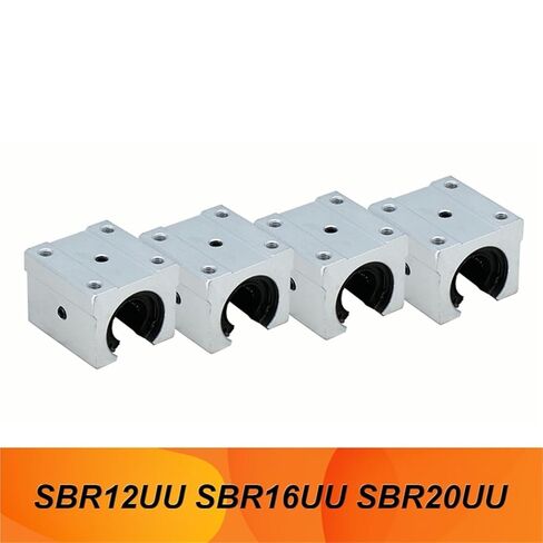 SBR12UU SBR16UU SBR20UU Carriage Block Bearings 4 Pcs(4 pcs SBR16UU) in Saudi Arabia