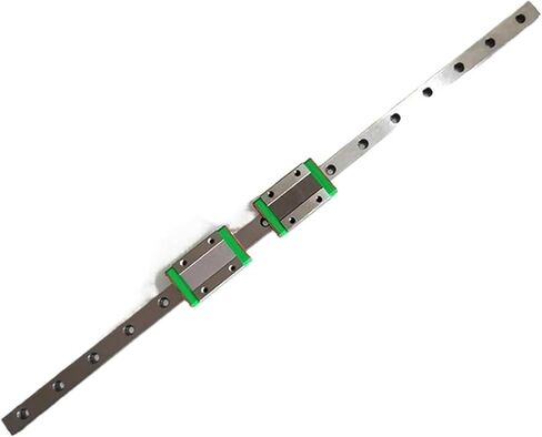 MGN12 500mm Miniature Linear Rail Slide 1Pcs MGN12 Linear Guide+2Pcs MGN12H Or MGN12C Carriage(MGN12H,2PCS) in Kuwait