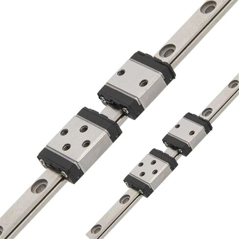 MGN5C MGN5H L 34mm 44mm 50mm 100 Miniature Linear Rail Slide 1pcs MGN Carriage 1Pcs(MGN5H,100mm) in Kuwait