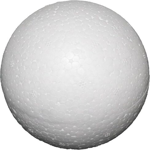 Meuey Lyot White Styrofoam Ball 3 inch (About 8cm) Craft Polystyrene Balls Craft Foam Balls for DIY Projects, Floral Centerpieces & Home Decor Art Crafts Household Projects Party Decorations 6PCS in Kuwait