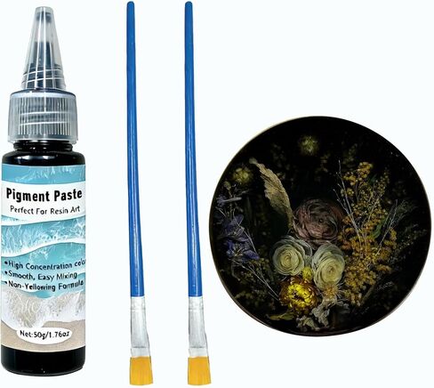 3 * 50g High Concentration White/Blue/Dark Blue Epoxy Resin Pigment Paste,Versatile Dye for Resin, Ocean Waves & Water Effects,Marine, Soap, Wax Techniques in Saudi Arabia