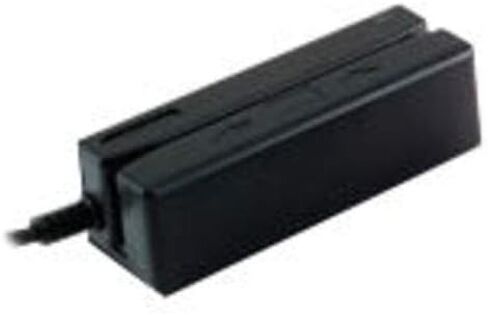 ID TECH MiniMag II IDMB قارئ الشريط المغناطيسي - مسار مزدوج - 60 بوصة/ثانية - USB - أسود - توافق TAA in Kuwait