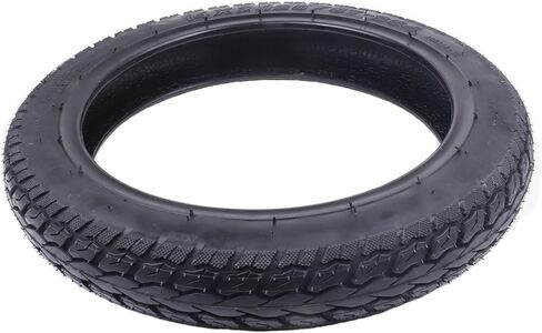 إطار بدون أنبوب مقاس 14 × 2.125/57-254، إطارات سميكة مقاس 14 بوصة بدون أنبوب مع صمام زاوية متوافق مع الدراجات البخارية الكهربائية والدراجة الإلكترونية الكهربائية القابلة للطي والمزيد in Kuwait