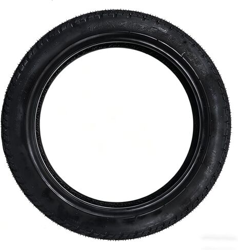 إطار بدون أنبوب مقاس 14 × 2.125/57-254، إطارات سميكة مقاس 14 بوصة بدون أنبوب مع صمام زاوية متوافق مع الدراجات البخارية الكهربائية والدراجة الإلكترونية الكهربائية القابلة للطي والمزيد in Kuwait