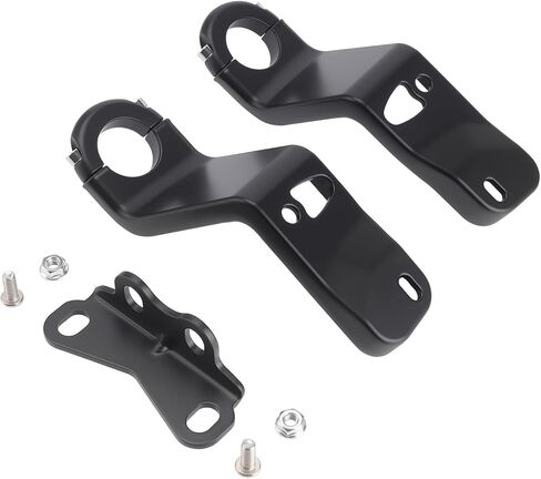 Motorcycle Front Fairing Support Bracket Mount Kit for Harley Low Rider ST FXLRST 2022-2025, for Replace # 47200927 (Black) in Kuwait