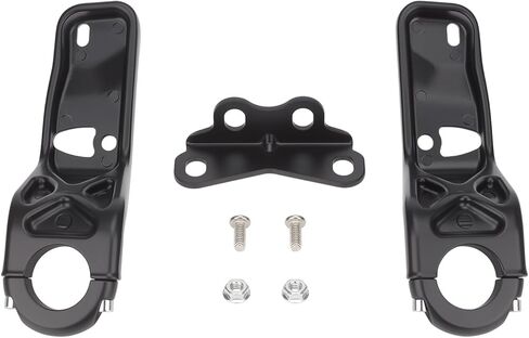 Motorcycle Front Fairing Support Bracket Mount Kit for Harley Low Rider ST FXLRST 2022-2025, for Replace # 47200927 (Black) in Kuwait