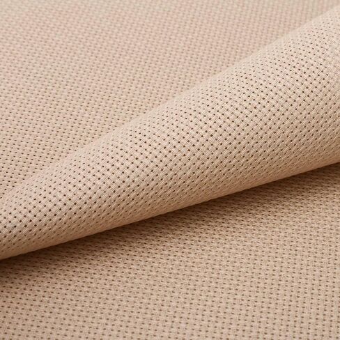 Aida Cloth 16 Count Cross Stitch Fabric,20×60inch (16CT,Black) in Saudi Arabia