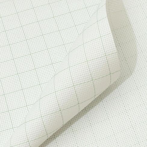 Aida Cloth 16 Count Cross Stitch Fabric,20×60inch (16CT,Black) in Saudi Arabia
