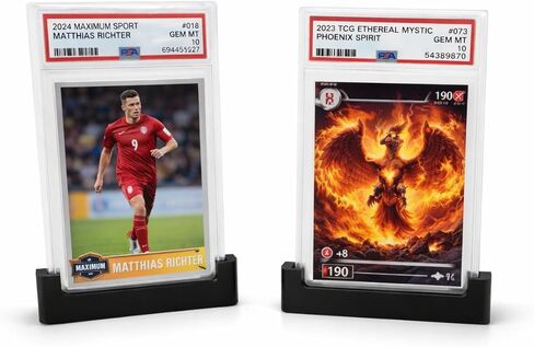 5 Pack PSA Graded Slab Stand – Graded Card Display Holder, Sports Card Display Stand, Trading Card Stand for Graded Cases, Baseball Cards, TCG cards Collectible Card Holder in Kuwait