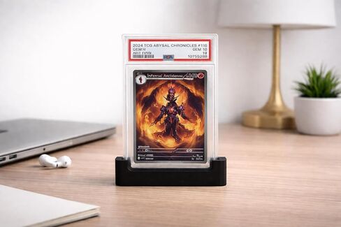 5 Pack PSA Graded Slab Stand – Graded Card Display Holder, Sports Card Display Stand, Trading Card Stand for Graded Cases, Baseball Cards, TCG cards Collectible Card Holder in Kuwait