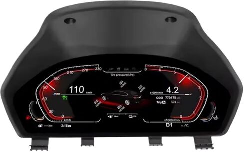 لوحة عرض لوحة LCD للسيارة Linux متوافقة مع BMW F30 F31 F34 F32 F33 F36 سرعة أداة العنقودية الرقمية الأصلية للسيارة in Kuwait