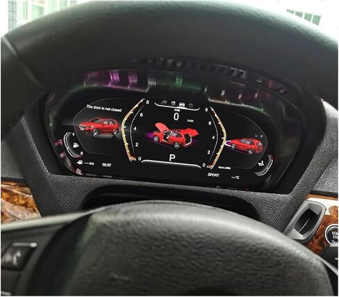 Auto Accessories 12.3“ LCD Instrument Panel Board Meter Screen Compatible For BMW 5 Series E60 E61 X5 E70 X6 E71 in Kuwait