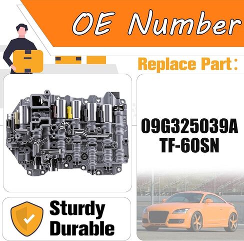 09G325039A مجدد 6 سرعات ناقل حركة أوتوماتيكي صمام الجسم TF-60SN متوافق مع Aud-i VW Jetta Golf Passat Touran Sharan 03-up Beet-le in Kuwait