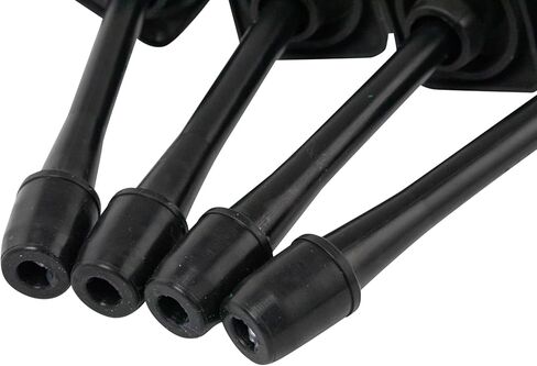 TRQ Ignition Coil and Spark Plug Kit 6 Piece Distributor Compatible with 1994-1995 Toyota Celica 1993-1995 Corolla in Kuwait