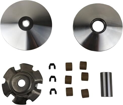 مجموعة بكرة محرك RedCap Variator CVT لمحرك GY6 200cc 163TG EFI متوافق مع Tao Tao Bull 200 Raptor 200 Targa 200 4FUN 200 ATV Go Kart Buggy Scooter in Kuwait