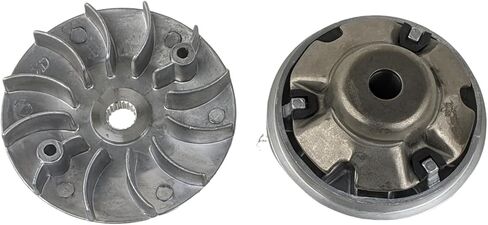 مجموعة بكرة محرك RedCap Variator CVT لمحرك GY6 200cc 163TG EFI متوافق مع Tao Tao Bull 200 Raptor 200 Targa 200 4FUN 200 ATV Go Kart Buggy Scooter in Kuwait