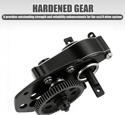 RC Vehicle Transmission Gearboxes for Axial RC Truck 1/24 SCX24 with Steel 0.3 Mod Transmission Gear in Kuwait