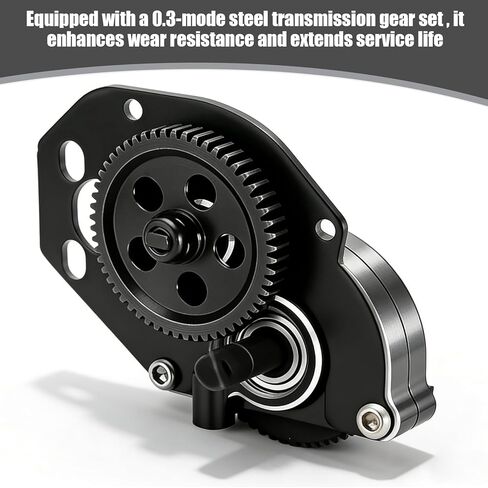 RC Vehicle Transmission Gearboxes for Axial RC Truck 1/24 SCX24 with Steel 0.3 Mod Transmission Gear in Kuwait