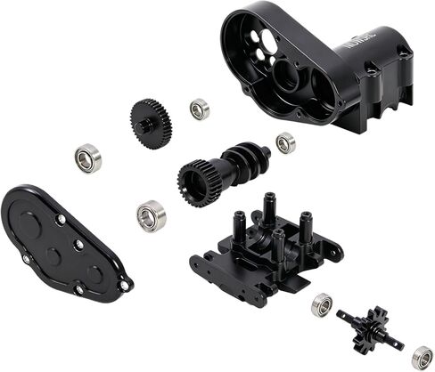 مجموعة تروس نقل الحركة من الفولاذ الكربوني Mod 0.3 لـ AXIAL 1/30 SCX30 Ford Bronco Jeep Wrangler JLU K10 RC الزواحف in Kuwait