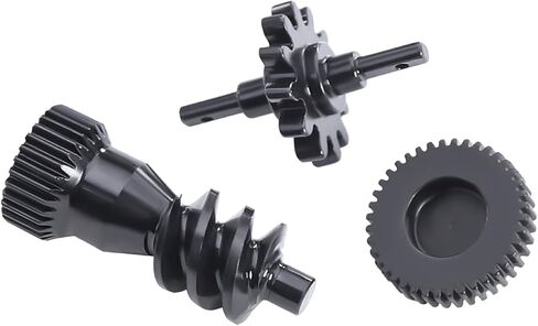 مجموعة تروس نقل الحركة من الفولاذ الكربوني Mod 0.3 لـ AXIAL 1/30 SCX30 Ford Bronco Jeep Wrangler JLU K10 RC الزواحف in Kuwait