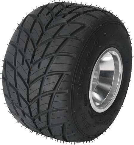 11x7.10-5 Tubeless Rain Tire with 5" Rim – 3 Stud Design for Go Karts, ATVs, UTVs, Drift Trikes, and Mini Bikes (2 Pack) in Kuwait