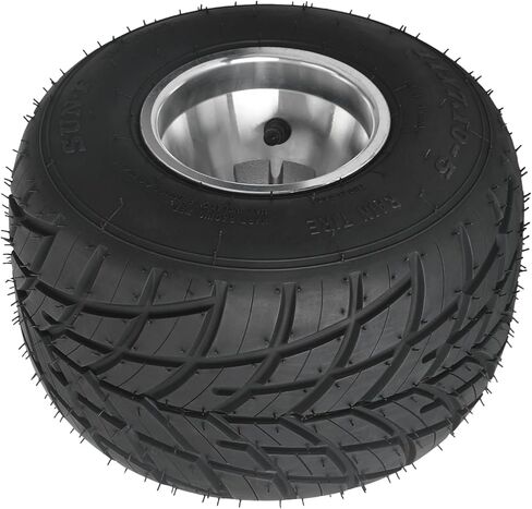 11x7.10-5 Tubeless Rain Tire with 5" Rim – 3 Stud Design for Go Karts, ATVs, UTVs, Drift Trikes, and Mini Bikes (2 Pack) in Kuwait