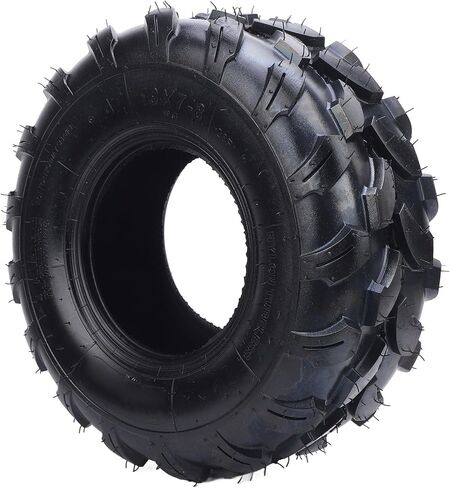 إطار عجلة Luocute 19x7-8 19x7x8، إطار مطاطي مضاد للانزلاق معزز للجر لجميع التضاريس لعربة التسوق الرباعية على الطرق الوعرة in Kuwait