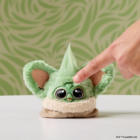 Furby Furblets Star Wars Grogu Collectible Electronic Plush Toy, Officially Licensed in Kuwait