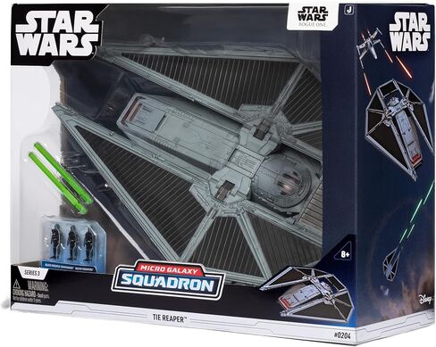 Star Wars™ Micro Galaxy Squadron TIE Reaper - مركبة مقاس 9 بوصة مع ثلاثة ملحقات مجسمة صغيرة مقاس 1 بوصة in Kuwait