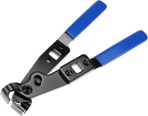 QWORK CV Axle Boot Clamp Pliers with 1/2 Inch Torque Wrench, Ear Type Clamp Crimping and Removal Tool, Heavy Duty Carbon Steel CV Joint Boot Banding Tool in Kuwait