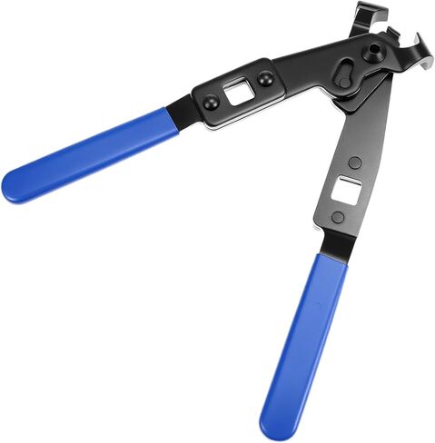 QWORK CV Axle Boot Clamp Pliers with 1/2 Inch Torque Wrench, Ear Type Clamp Crimping and Removal Tool, Heavy Duty Carbon Steel CV Joint Boot Banding Tool in Kuwait