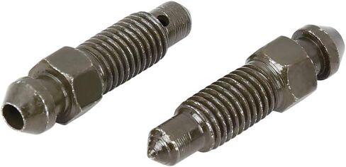 F FIERCE CYCLE 2Pcs M7x1mm Banjo Bolt Bleeder Screw with Cap for Motorcycle Brake Master Cylinder in Kuwait