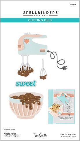 قوالب Spellbinders S5-728 Magic Mixer المحفورة بواسطة تينا سميث in Kuwait