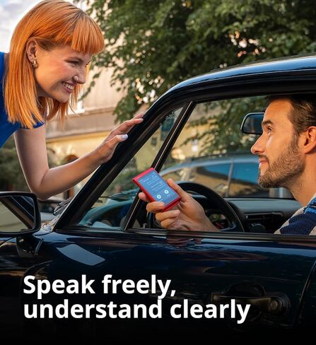 Vasco Translator Q1 | AI Voice Cloning Language Translator Device | 113 Languages | Free Lifetime Internet in Nearly 200 Countries | Slate Blue in Saudi Arabia