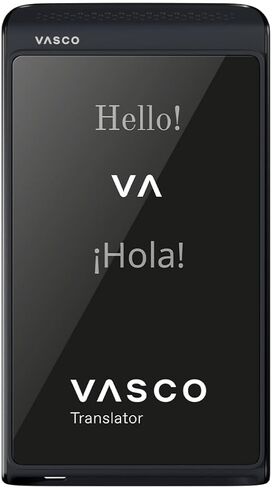Vasco Translator Q1 | AI Voice Cloning Language Translator Device | 113 Languages | Free Lifetime Internet in Nearly 200 Countries | Slate Blue in Saudi Arabia