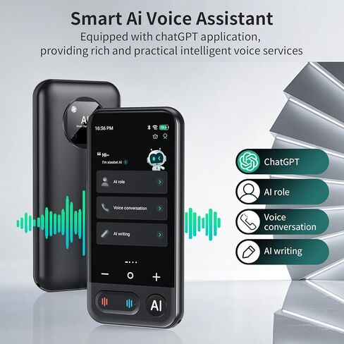 Language Translator Device No WiFi Needed, 2026 Upgraded AI Translator Support ChatGPT,150+ Languages Instant translator Support Offline/Recording/Photo/Voice Translation Real Time for Travel Business in Kuwait