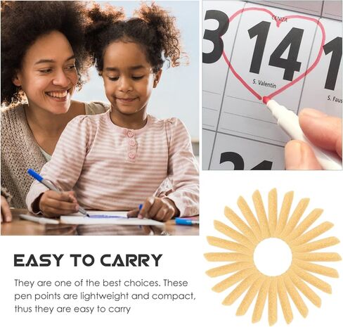EXCEART Replacement Nib for Paint Pens, 50 Pcs in Kuwait